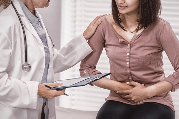 Mulher buscando fertilização in vitro pois tem as trompas obstruídas